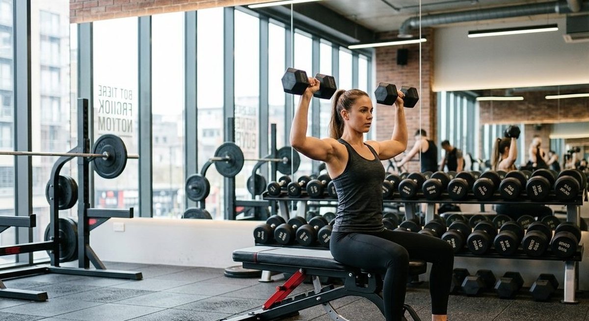 Strength training in the gym